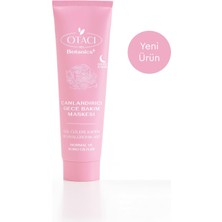 Aesco Botanics + Canlandırıcı Gece Bakım Maskesi - Gül Özleri ve Hyalüronik Asit