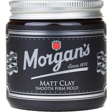 Aesco Morgan's Pomade Matt Clay Smooth Firm Hold - Güçlü Tutuş Sağlayan Şekillendirici Kil 120 ml
