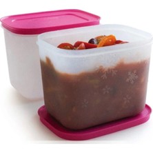 Aesco Tupperware Alaska Set 2 x 1.1 Lt (Saklama Kabı) Bordo