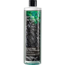 Aesco Avon Senses Natures Edge Erkekler Için Saç Vücut ve Yüz Yıkama 500 Ml.