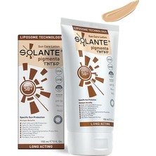 Aesco Solante Pigmenta Tinted Lotion Spf 50+ 150ML 1 Paket