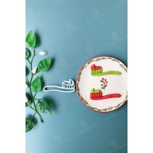Aesco Cestopieno Diş Fırçası Kurabiye Kalıbı