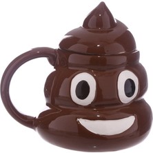 Aesco Netavantaj Poo Kaka Emoji Şekilli 3D Kupa