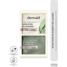Aesco Dermokil Siyah Nokta Karşıtı Kil Maske 2x7.5 ml