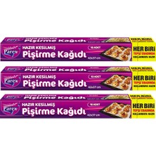 Aesco Hazır Kesilmiş Pişirme Kağıdı 10’lu 42 x 37 cm Üçlü Set