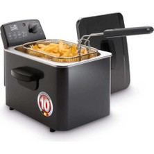Aesco Fritel Turbo Fritöz 3200 W Çıkabilir Hazne