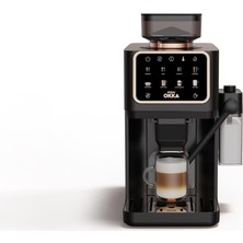 Aesco Arzum OK0042 Okka Barista Pro Otomatik Espresso Makinesi 1400W, Duo Heat Teknolojisi, Bakır