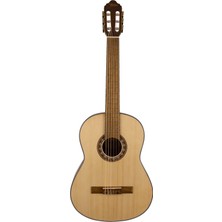 Aesco Valencıa VC304 Klasik Gitar, Scale 4/4, Naturel Mat, Kapak Sıtka