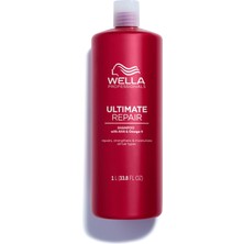 Aesco Wella Professionals Wella Ultimate Repair Şampuan – Metal Purifier Teknolojili Derinlemesine Temizlik Şampuanı – Onarıcı Nemlendirici Şampuan – 1 L