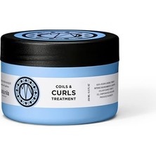 Aesco Maria Nila - Coils & Curls Finishing Treatment Masque, 250 ml – Her Türlü Bukle ve Dalga Için Derinlemesine Bakım Yapan Saç Maskesi – Elektriklenmeyi Önleyici Etki ve Nemlendirici – Vegan ve Hayvan