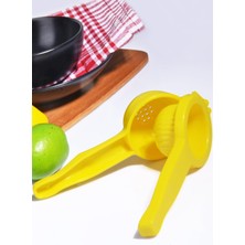 Aesco Porselen Diyarı Pratik Sert Plastik Limon Pres Narenciye Sıkacağı Limon Sıkacağı
