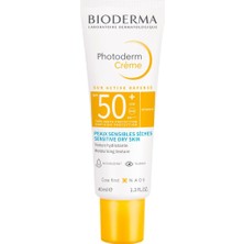 Aesco Bioderma Photoderm Cream SPF50+ Kuru Ciltler Için Çok Yüksek Korumalı Yüz Güneş Kremi 40 ml