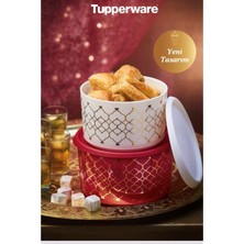 Aesco Tupperware Tek Parmak Kurabiye Kutusu 2'li