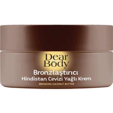 Aesco Dear Body Hindistan Cevizli Yağlı Güneş Kremi 200ML Bronzlaştırıcı, 946