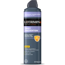 Aesco Lotrimin Deodorant Powder Spray Daily Prevention 160GR