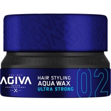 Aesco Agıva Wax 155ML 02 (Ultra Strong) Mavi