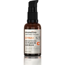 Aesco Cıtrus C Cosmos Organik Sertifikalı Vitamini C Serumu – Yaşlanma Karşıtı Aydınlatıcı Gündüz Gece Kullanıma Uygun C Vitamini Yüz Serumu Süt Formunda – Vegan Sertifikalı 30 ml
