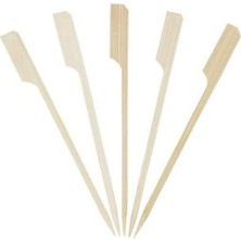 Aesco Yuandong Bambu Golf Kürdan 12 cm 100'LÜ Paket | Kokteyl, Sunum, Parti ve Mutfak Kullanımı Için Doğal Bambu Çubuk