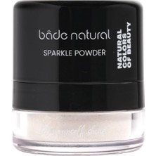 Aesco Bade Natural Sparkle Powder White Pearl Toz AYDINLATICI%100 Doğal