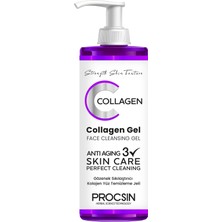 Aesco Procsın Gözenek Sıkılaştırıcı Kolajen Yüz Temizleme Jeli, Derinlemesine Temizlik & Cilt Sıkılaştırıcı, Günlük Kullanım, 150 ml