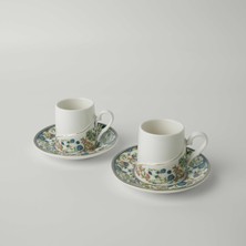 Aesco Linens Darlene 2'li Kahve Fincan Seti