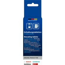 Aesco Bosch Orijinal Tassimo Kireç Çözücü Tabletler (1 Kutuda 6 Tablet) C/w