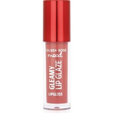 Aesco Golden Rose Mood Gleamy Lip Glaze Lipgloss NO:202 Peachy Nude - Renkli Dudak Parlatıcısı