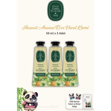 Aesco Eyüp Sabri Tuncer El ve Vücut Kremi 3'lü Havaii Ananas 50 ml ve Rosıe Pamuk