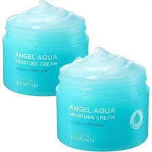 Aesco Passıon & Beyond Angel Aqua Moisture Cream Nemlendirici Yatıştırıcı Krem Seti Hyaluronik Asit Panthenol 2X150 ml