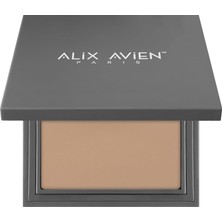 Aesco Alıx Avıen Kompakt Pudra - 12 Saate Kadar Kalıcılık - Soğuk-Nötr Cilt Alt Tonu - Compact Powder 11 Caramel