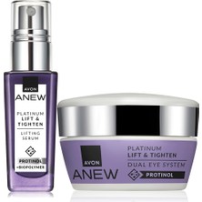 Aesco Avon Anew Platinum Lifting Yüz Serumu ve Göz Çevresi Bakım Sistemi Paketi