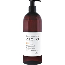 Aesco Zıaja Baltic Home Spa Fit 3'ü 1 Arada Duş Jel ve Şampuan 500 ml