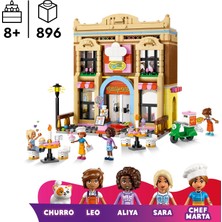Aesco LEGO Friends Restoran ve Aşçılık Okulu 42655-8 Yaş ve Üzeri Erkek ve Kız Çocukları Için Mini Bebek Içeren Yaratıcı Oyuncak Yapım Seti, Doğum Günü Hediyesi (896 Parça)