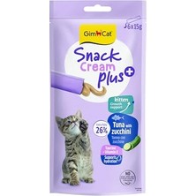 Die Grup Snack Cream Kitten Tuna & Zucchini Kedi Ödülü 6X15GR