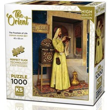 Aesco Ks Games 1000 Parça The Fountain Of Life Puzzle - 20667 - Osman Hamdi Bey
