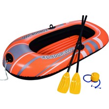 Aesco Bestway Kzl- BW61062 Şişme Bot Pompa Kürek 2 Kişilik 190X114 cm