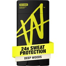 Aesco W Labs Deep Woods Antiperspirant Stick Deodorant 74GR, 810155630027