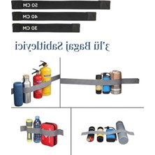 Die Grup 3'lü Lastik Sabitleyici Set, Bagaj Düzenleyici Organizer