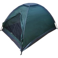 Aesco Andoutdoor Monodome A 2 Kişilik Kamp Çadırı, Koyu Yeşil