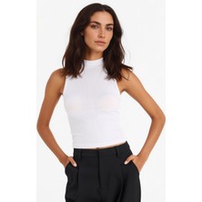 Aesco Defacto Slim Fit Yarım Balıkçı Yaka Fitilli Kaşkorse Atlet C7703AX25SP