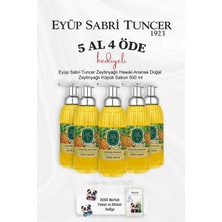 Aesco Eyüp Sabri Tuncer Zeytinyağlı Hawaii Ananas Doğal Zeytinyağlı Köpük Sabun 500 ml 5 Al 4 Öde ve Rosie Pamuk