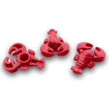Aesco LEGO Orijinal Parçalar - Istakoz Figürü (3 Adet)