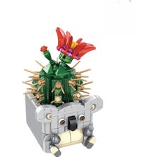 Aesco Panlos Mini Potted Plant Serisi Koala Figürü 297 Parça Oyuncak Yapım Seti -FFP655014