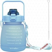 Die Grup Bpa Içermeyen 1,3 Lt Motivasyonel Su Matarası, Mavi Renk Seçeneği