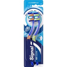 Aesco Signal Ultra Clean Expert 4d Clean Diş Fırçası 1+1 Orta