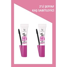 Aesco Golden Rose Max Hold Brow Glue - Şeffaf Kaş Sabitleyici ve Endless Lashes Mascara Seti
