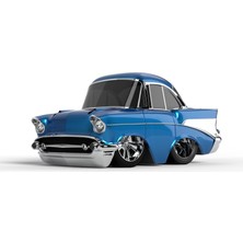 Aesco Mga Entertaintment Cartuned S2 1957 Chevy Bel Air - Mavi Custom Araba