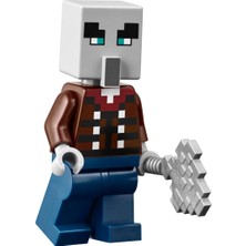 Aesco LEGO Minecraft - 67 Illager (Vindicator) Orijinal Minifigür