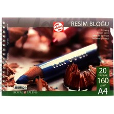 Die Grup Talens Çizim Bloğu 160 gr - A4 - 20 Yaprak Spiralli