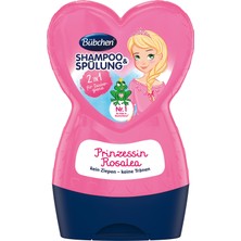 Aesco Bübchen Prenses Rosalea 2'si 1 Arada Çocuk Şampuan & Saç Kremi 230 ml
